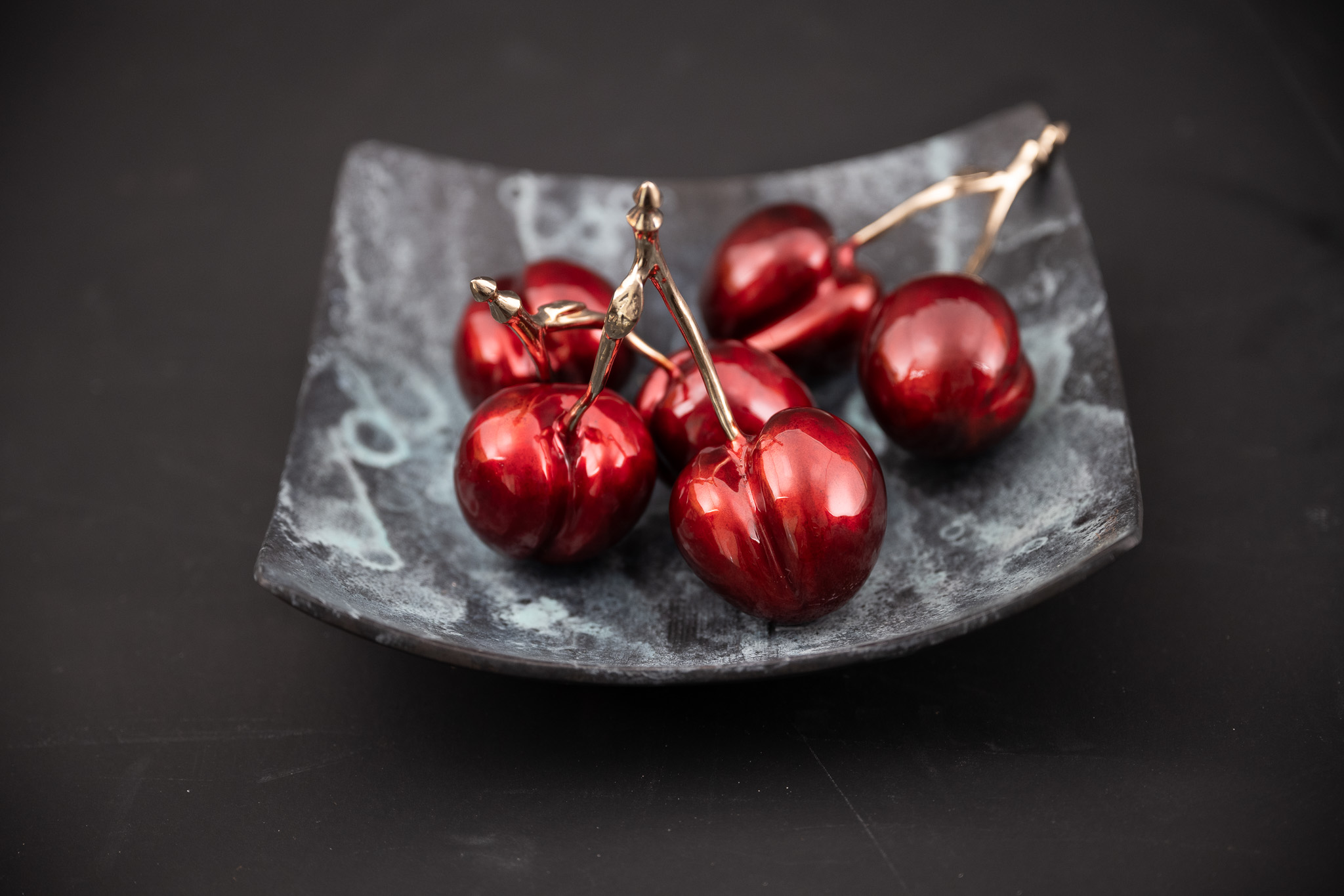 Cropped Faux leather Jacket