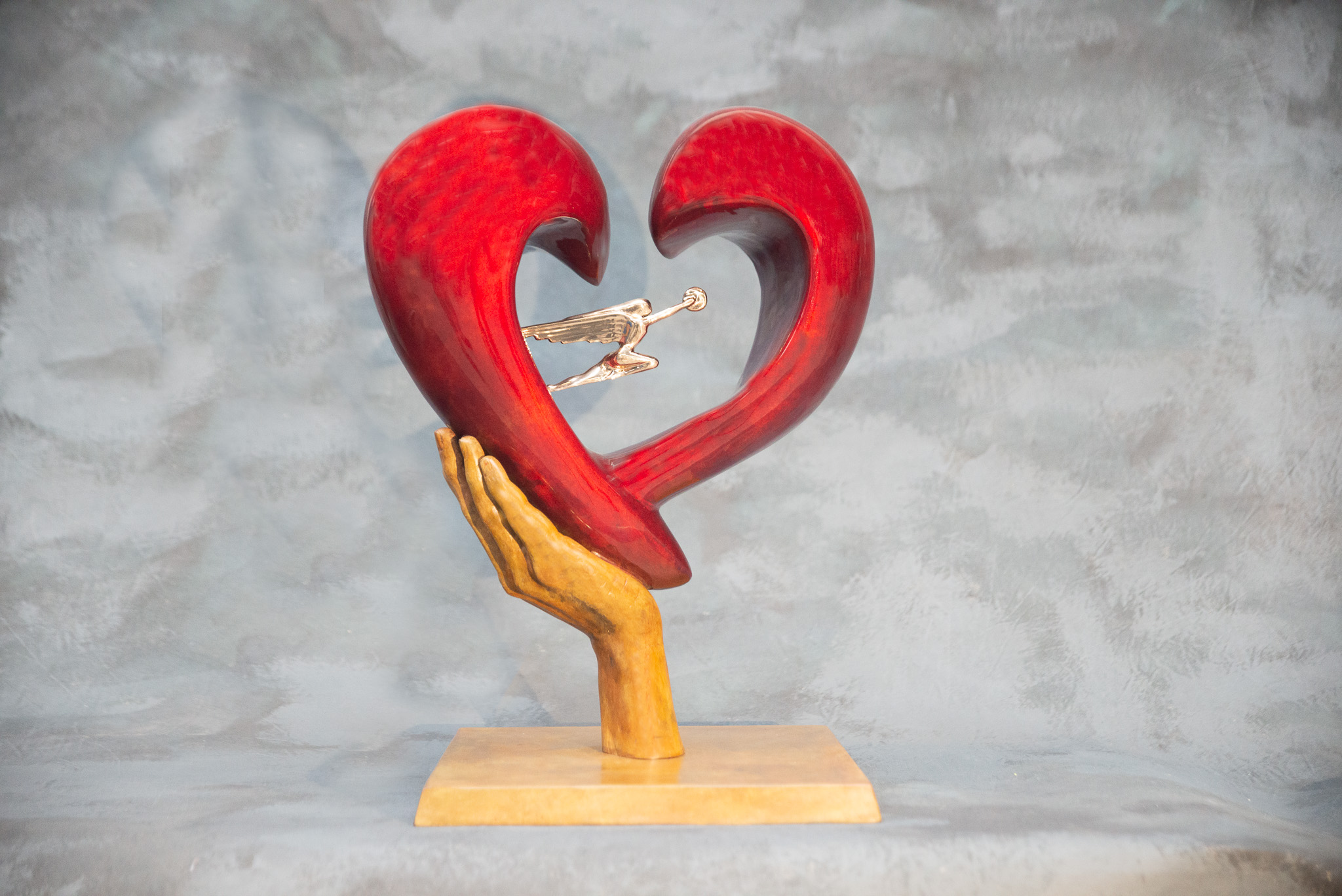 Cropped Faux leather Jacket