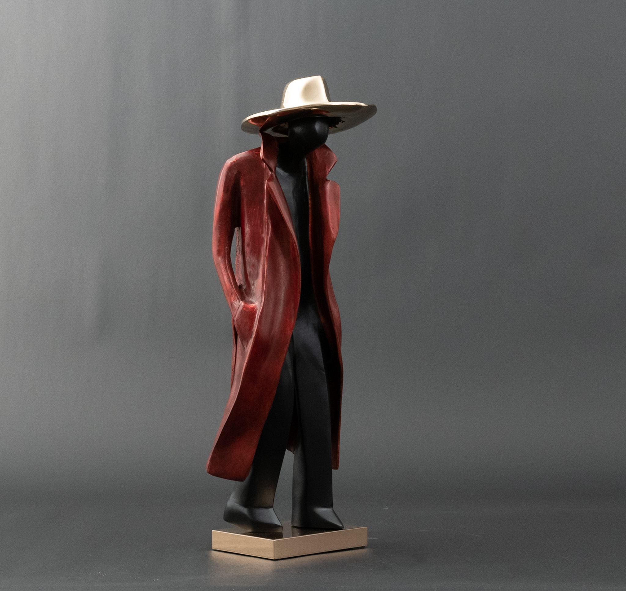 Cropped Faux leather Jacket