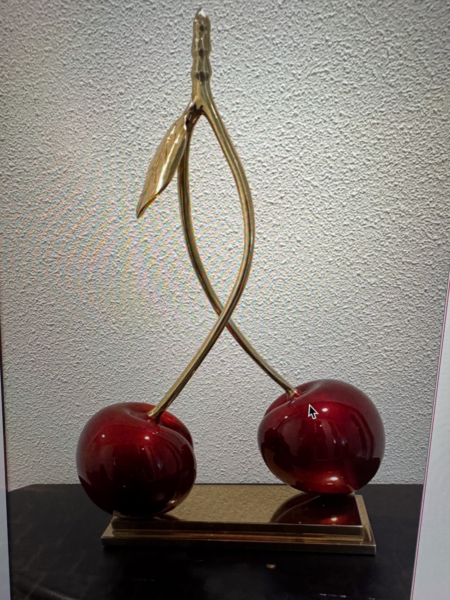 Cropped Faux leather Jacket