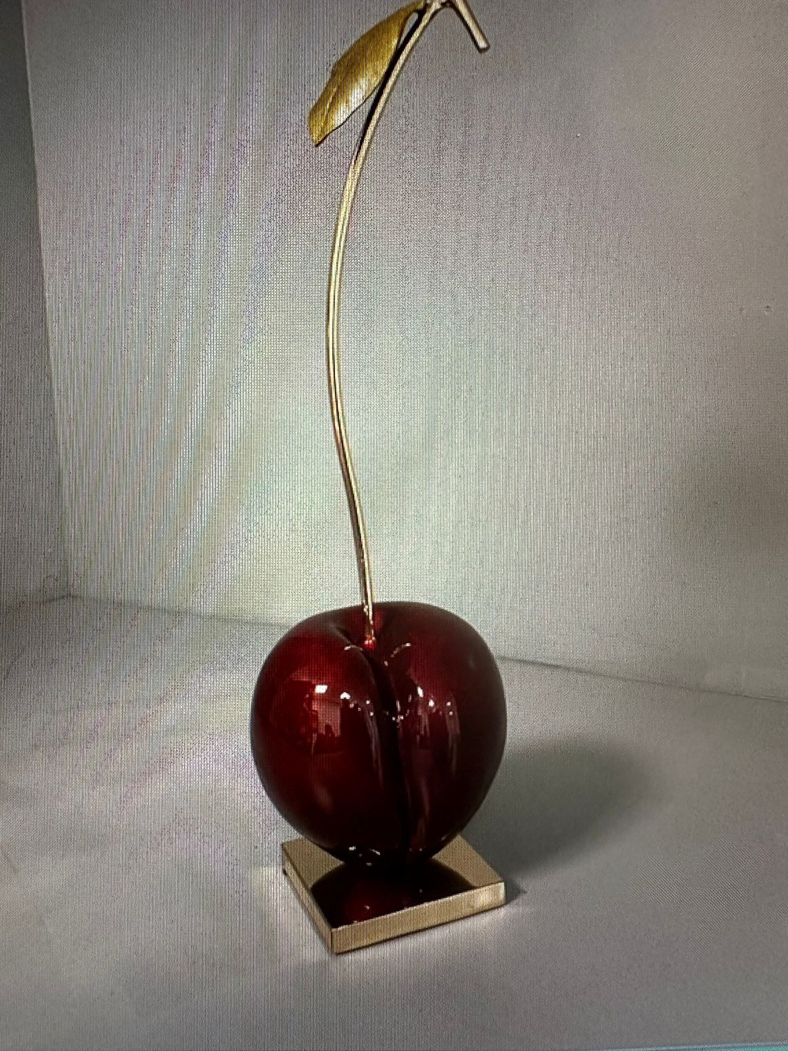 Cropped Faux leather Jacket