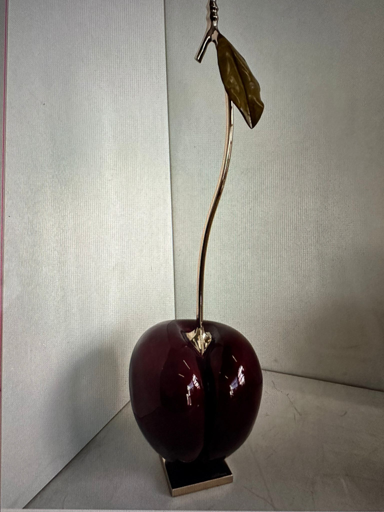 Cropped Faux leather Jacket