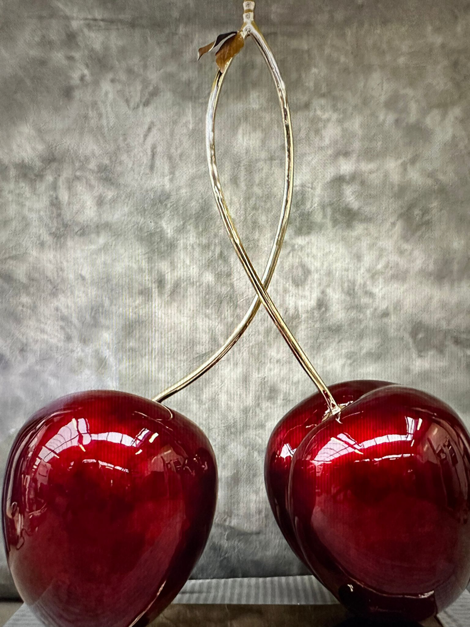 Cropped Faux leather Jacket