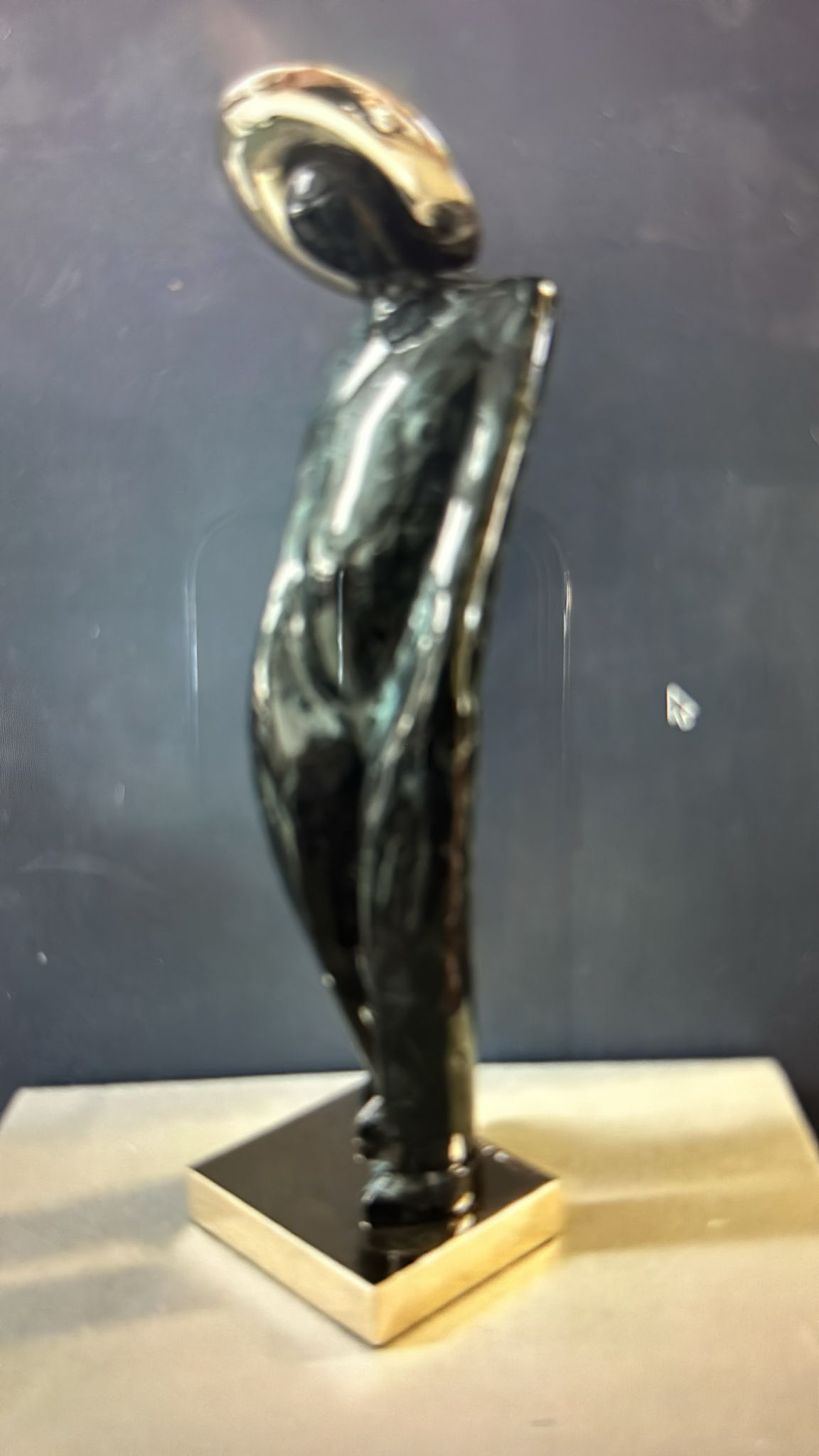 Cropped Faux leather Jacket