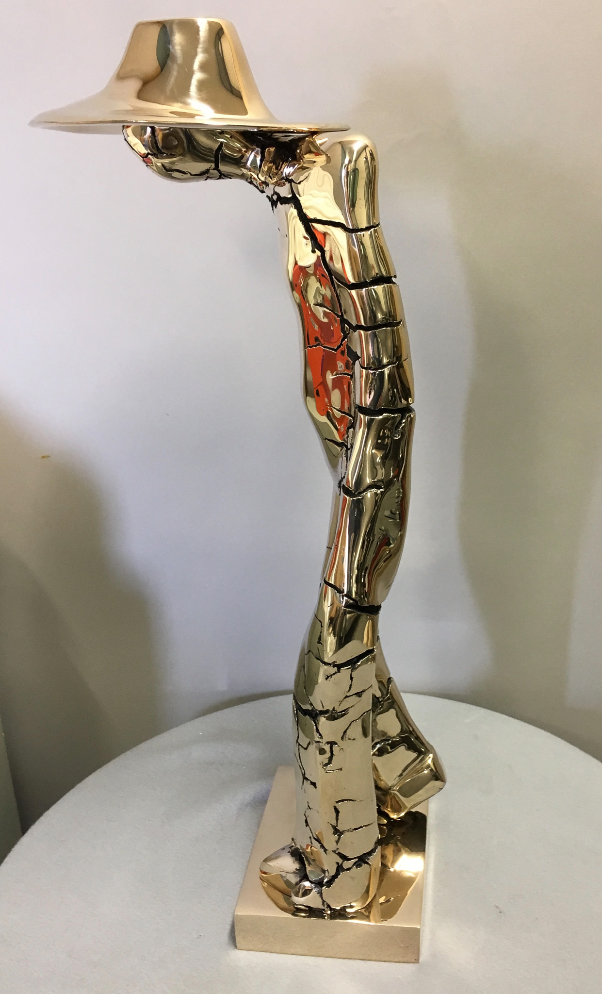 Cropped Faux leather Jacket