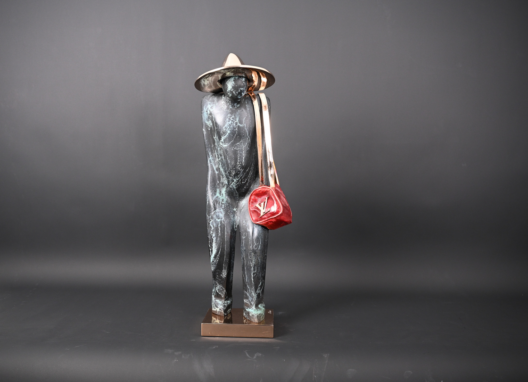 Cropped Faux leather Jacket