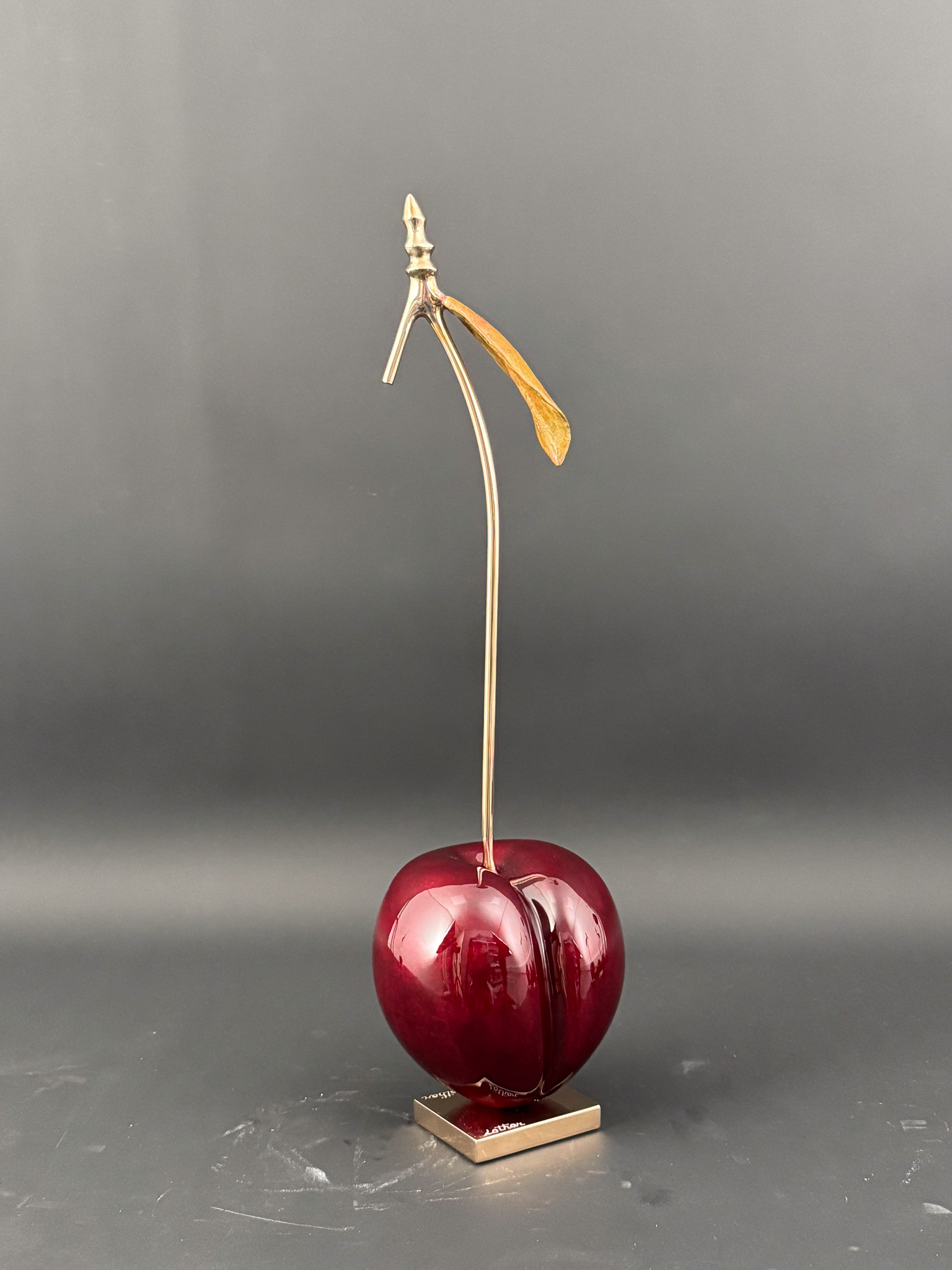 Cropped Faux leather Jacket