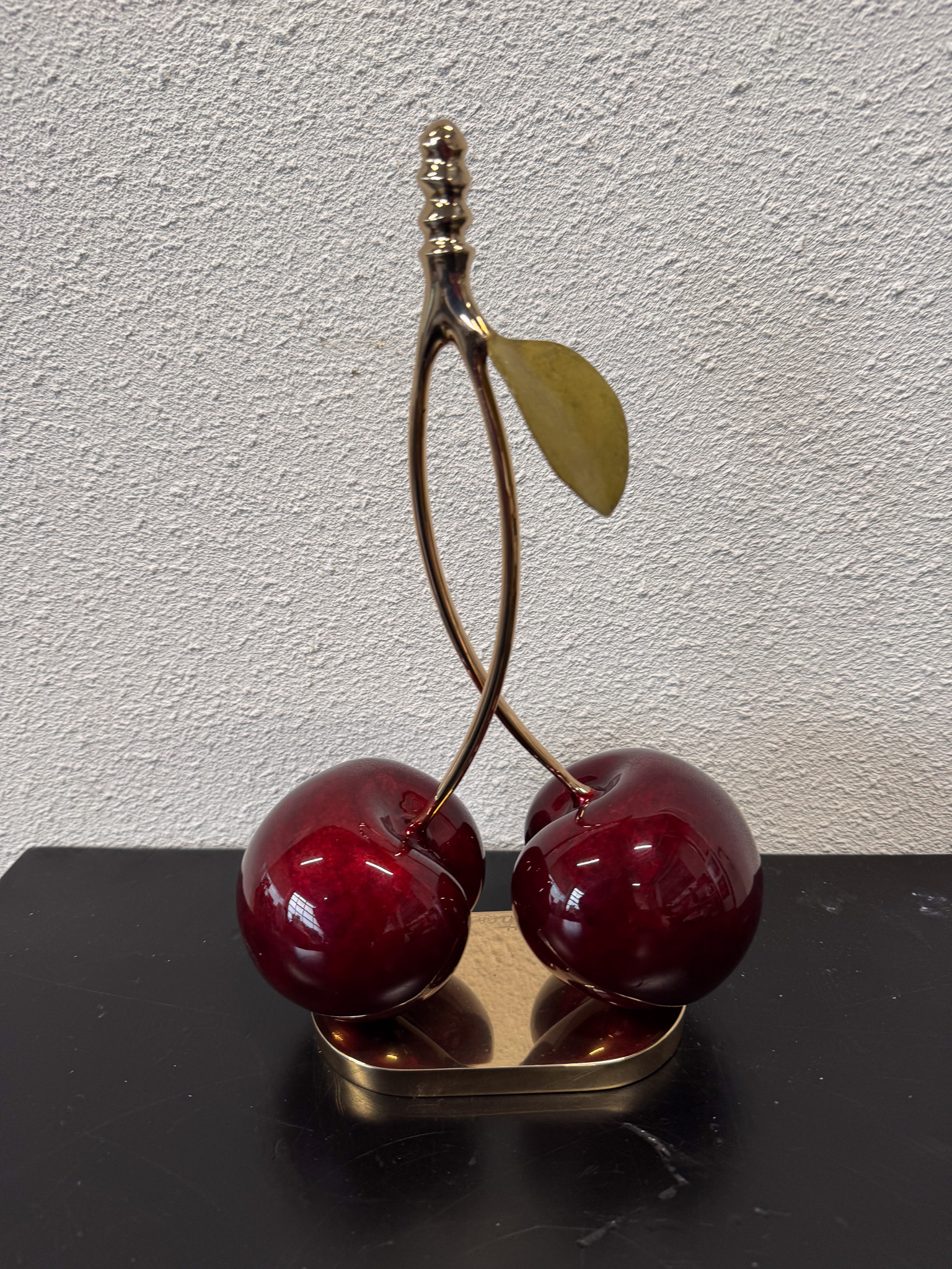 Cropped Faux leather Jacket