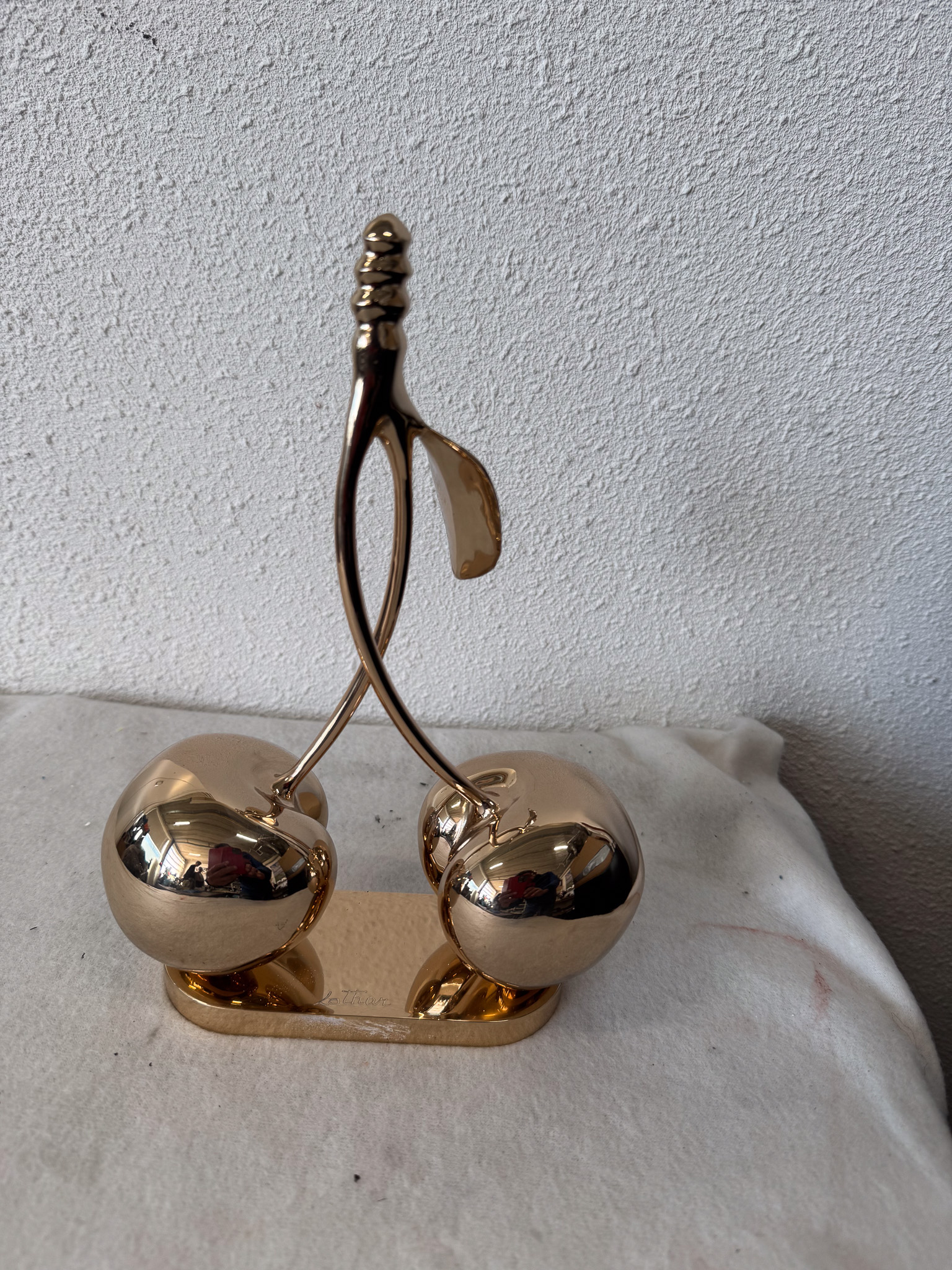 Cropped Faux leather Jacket