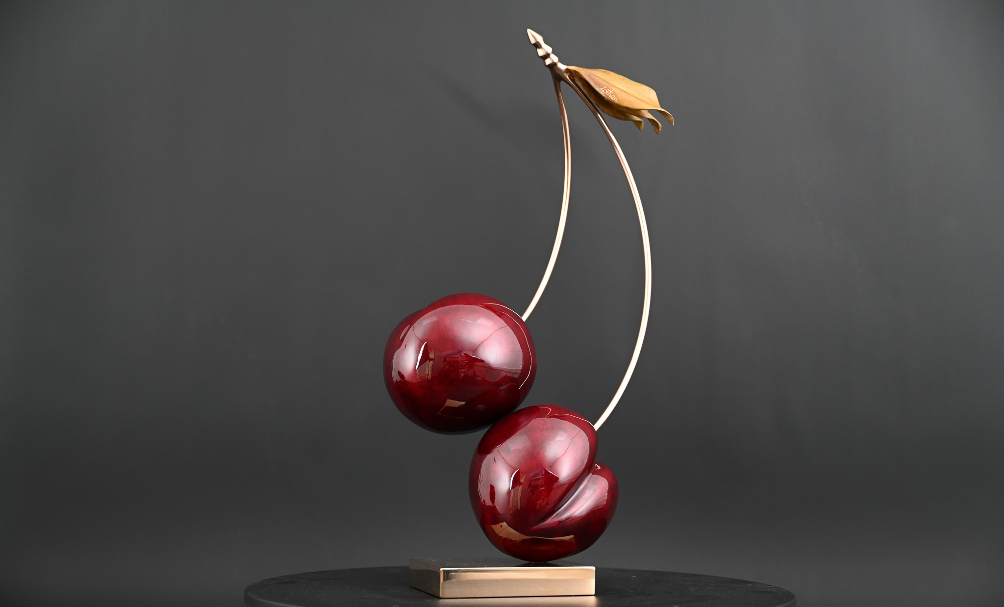 Cropped Faux leather Jacket