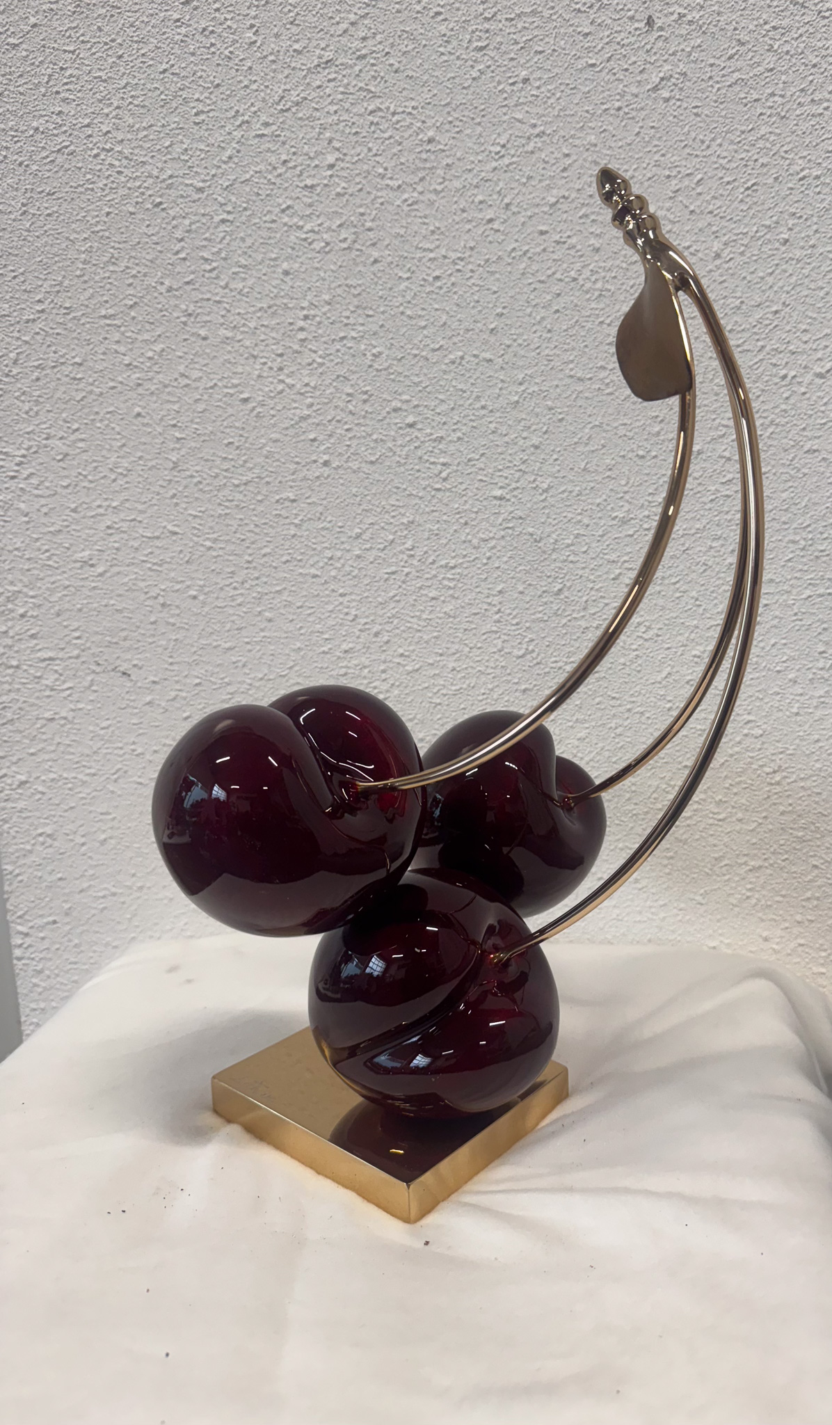 Cropped Faux leather Jacket