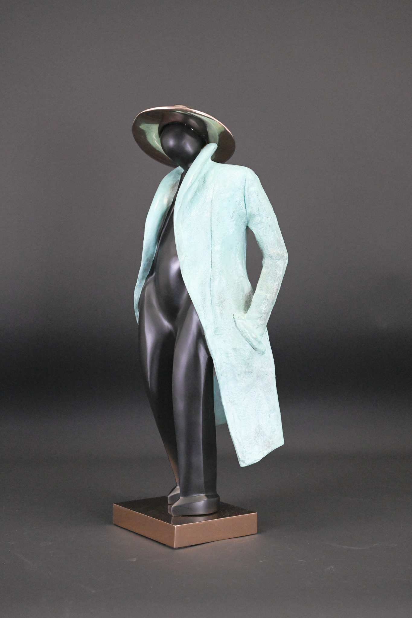 Cropped Faux leather Jacket