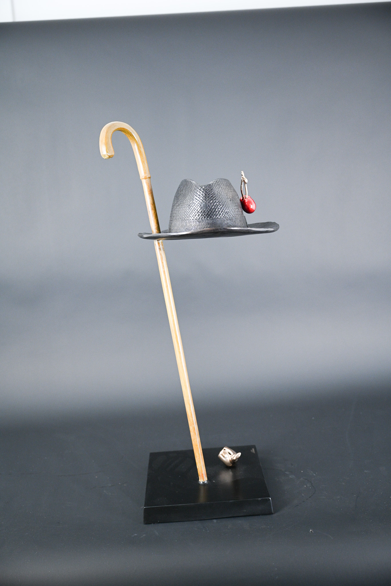 Cropped Faux leather Jacket