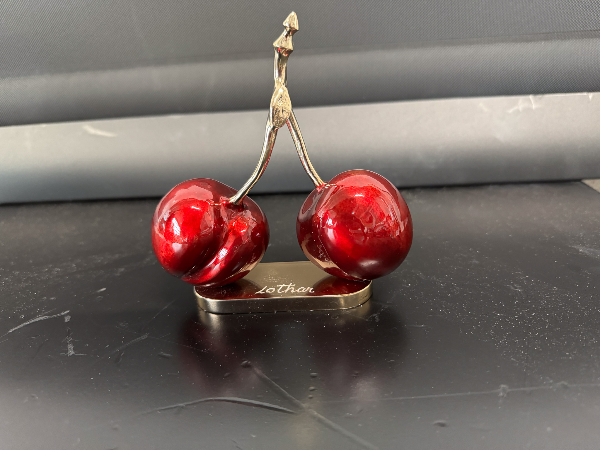 Cropped Faux leather Jacket