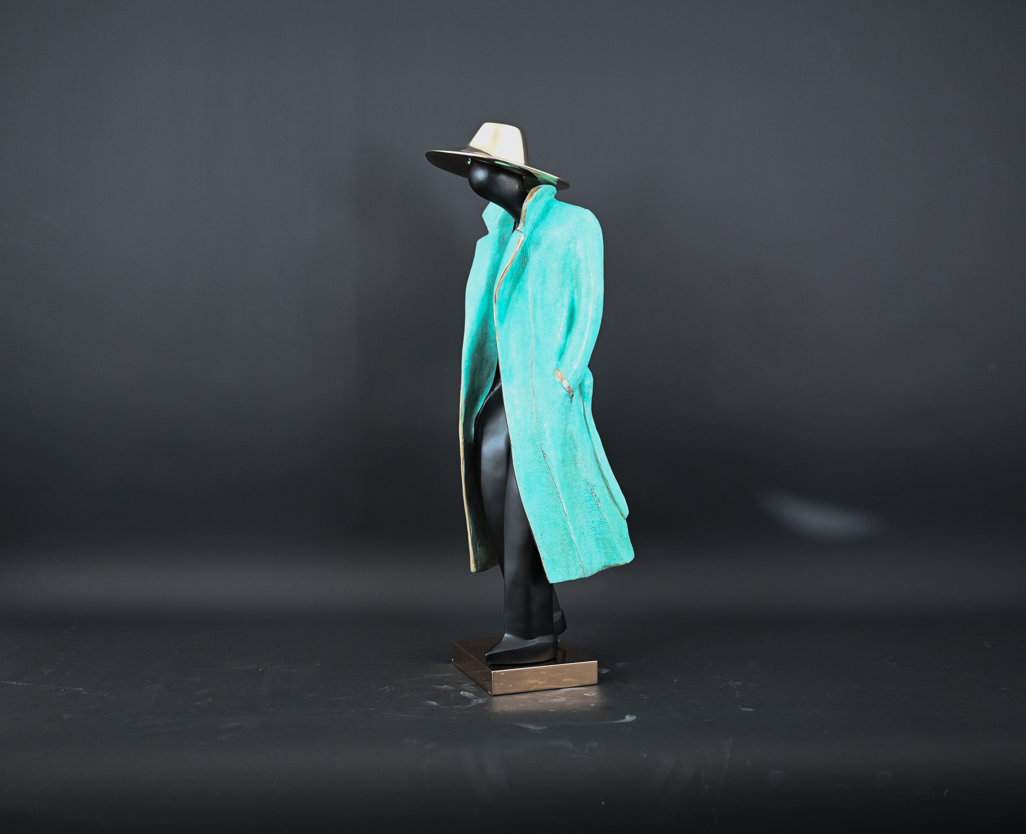 Cropped Faux leather Jacket